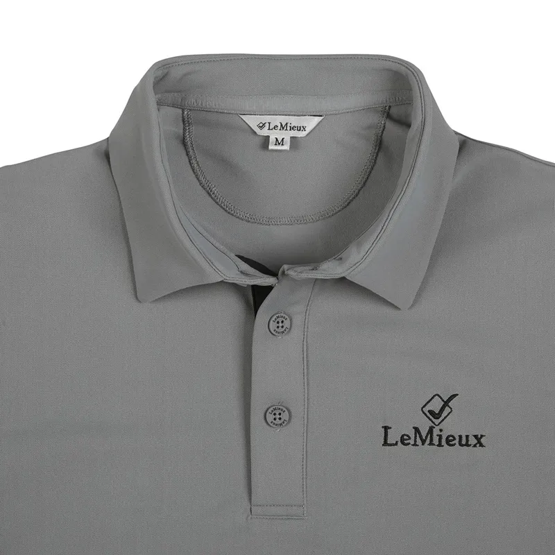 LeMieux Monsieur Polo Shirt Mens in Grey-3